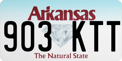 AR license plate 903KTT