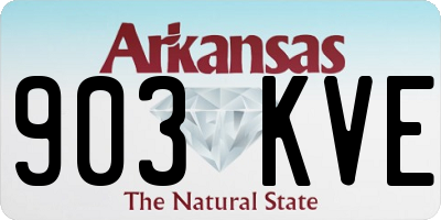 AR license plate 903KVE