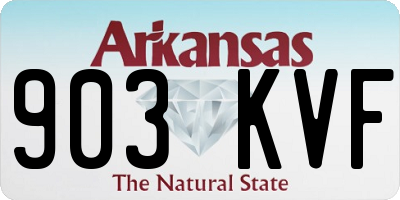 AR license plate 903KVF