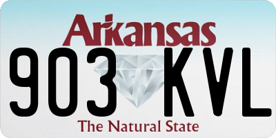 AR license plate 903KVL