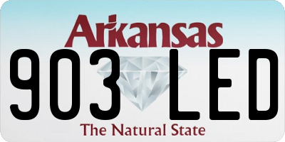 AR license plate 903LED