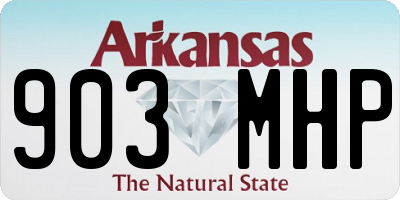 AR license plate 903MHP