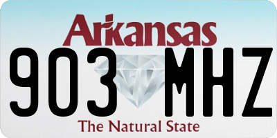 AR license plate 903MHZ