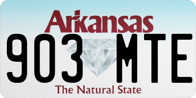 AR license plate 903MTE