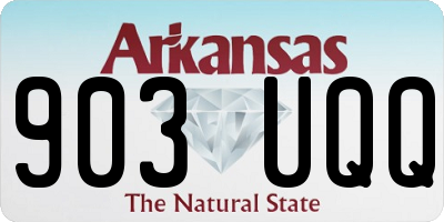 AR license plate 903UQQ