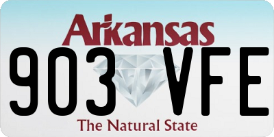 AR license plate 903VFE
