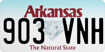 AR license plate 903VNH