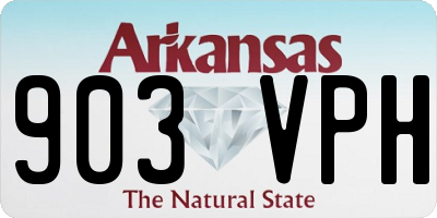 AR license plate 903VPH