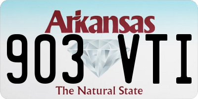 AR license plate 903VTI