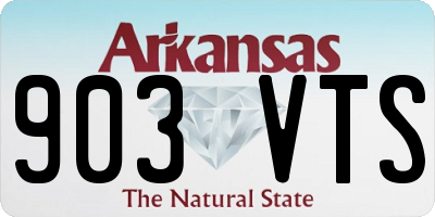 AR license plate 903VTS