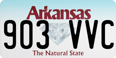 AR license plate 903VVC