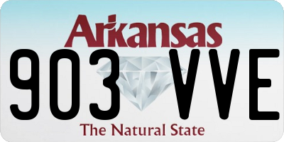 AR license plate 903VVE
