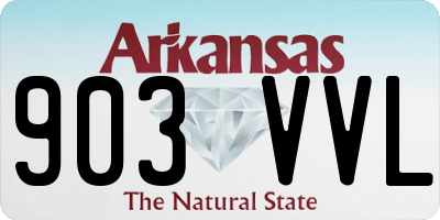 AR license plate 903VVL