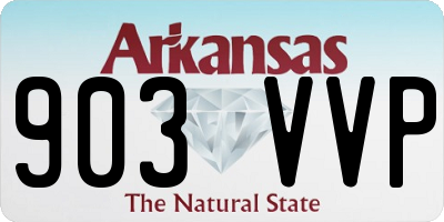 AR license plate 903VVP