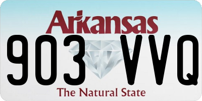 AR license plate 903VVQ