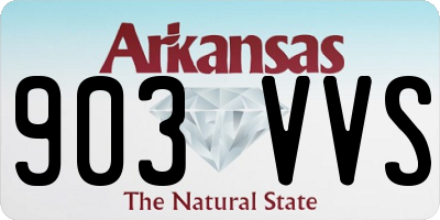 AR license plate 903VVS