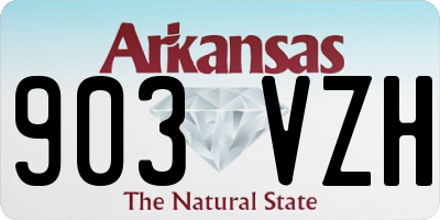 AR license plate 903VZH