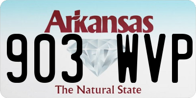 AR license plate 903WVP