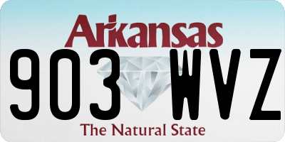 AR license plate 903WVZ