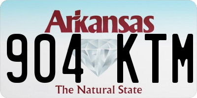 AR license plate 904KTM