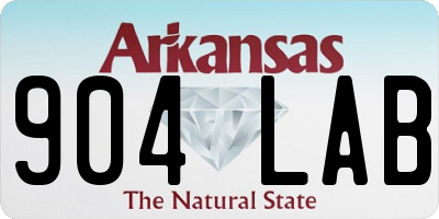 AR license plate 904LAB