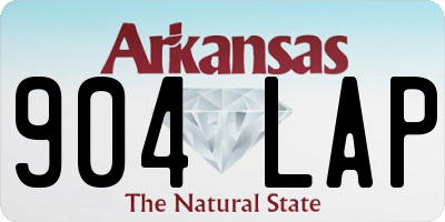 AR license plate 904LAP
