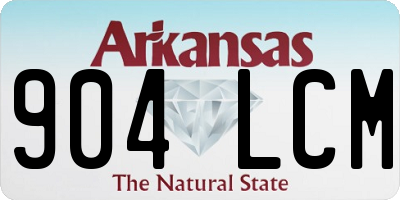AR license plate 904LCM