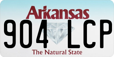 AR license plate 904LCP