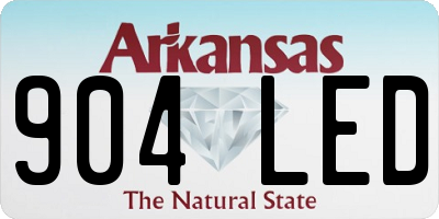 AR license plate 904LED