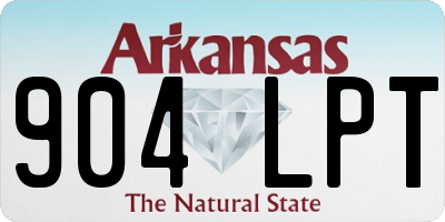 AR license plate 904LPT