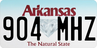 AR license plate 904MHZ