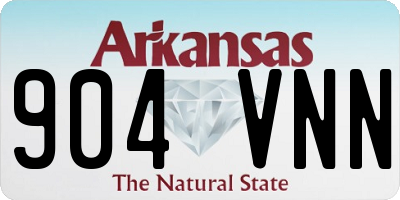 AR license plate 904VNN