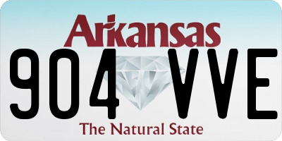 AR license plate 904VVE