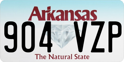 AR license plate 904VZP