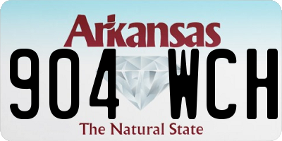AR license plate 904WCH