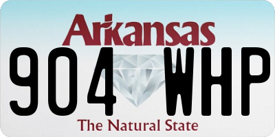 AR license plate 904WHP