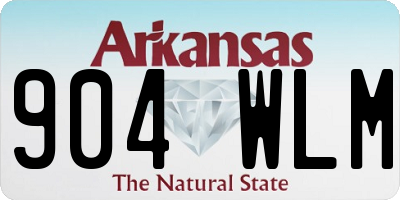 AR license plate 904WLM