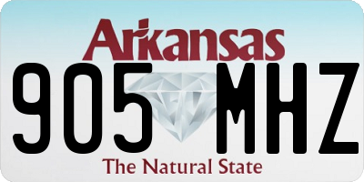 AR license plate 905MHZ