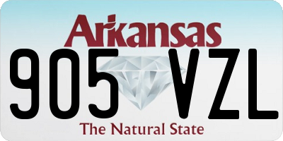 AR license plate 905VZL