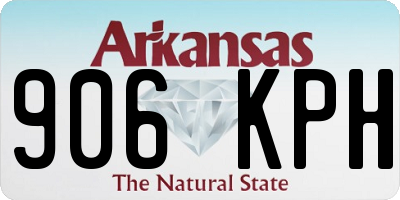 AR license plate 906KPH