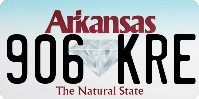 AR license plate 906KRE