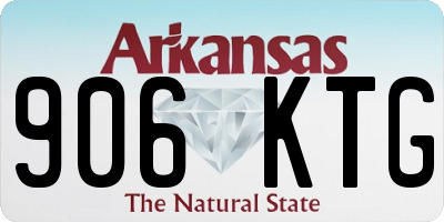 AR license plate 906KTG