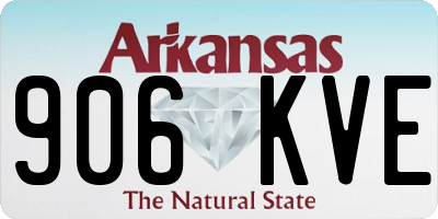 AR license plate 906KVE