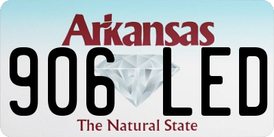 AR license plate 906LED