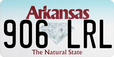 AR license plate 906LRL