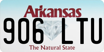 AR license plate 906LTU