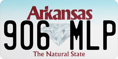 AR license plate 906MLP