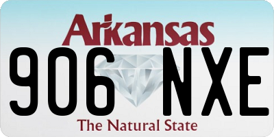 AR license plate 906NXE