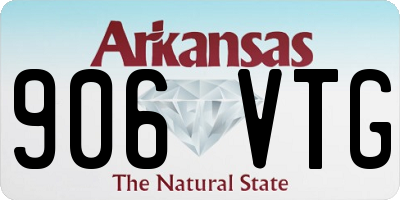 AR license plate 906VTG