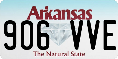 AR license plate 906VVE